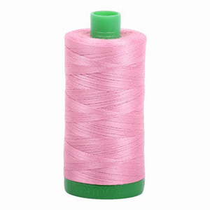 Aurifil embroidery thread spool in Antique Rose (2430) - 40wt 1000m