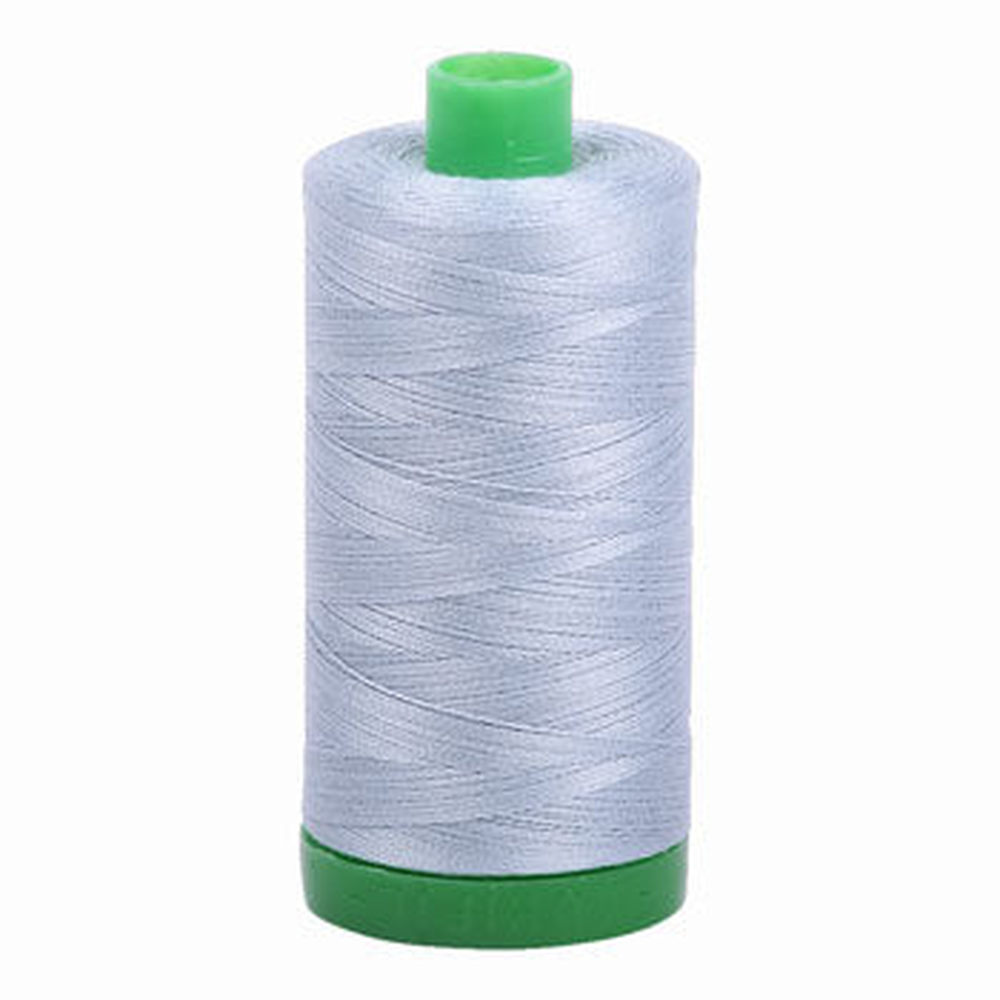 Aurifil embroidery thread spool in Artic Sky (2612) - 40wt 1000m