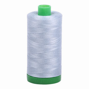 Aurifil embroidery thread spool in Artic Sky (2612) - 40wt 1000m