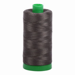 Aurifil embroidery thread spool in Asphalt (5013) - 40wt 1000m