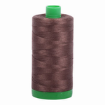 Aurifil embroidery thread spool in Bark (1140) - 40wt 1000m