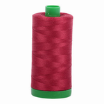 Aurifil embroidery thread spool in Burgundy (1103) - 40wt 1000m