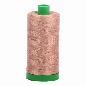 Aurifil embroidery thread spool in au Lait (2340) - 40wt 1000m