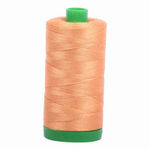 Aurifil embroidery thread spool in Caramel (2210) - 40wt 1000m