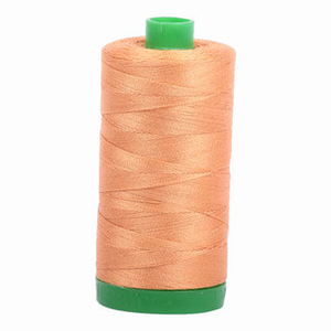 Aurifil embroidery thread spool in Caramel (2210) - 40wt 1000m