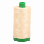 Aurifil embroidery thread spool in Champagne (2105) - 40wt 1000m