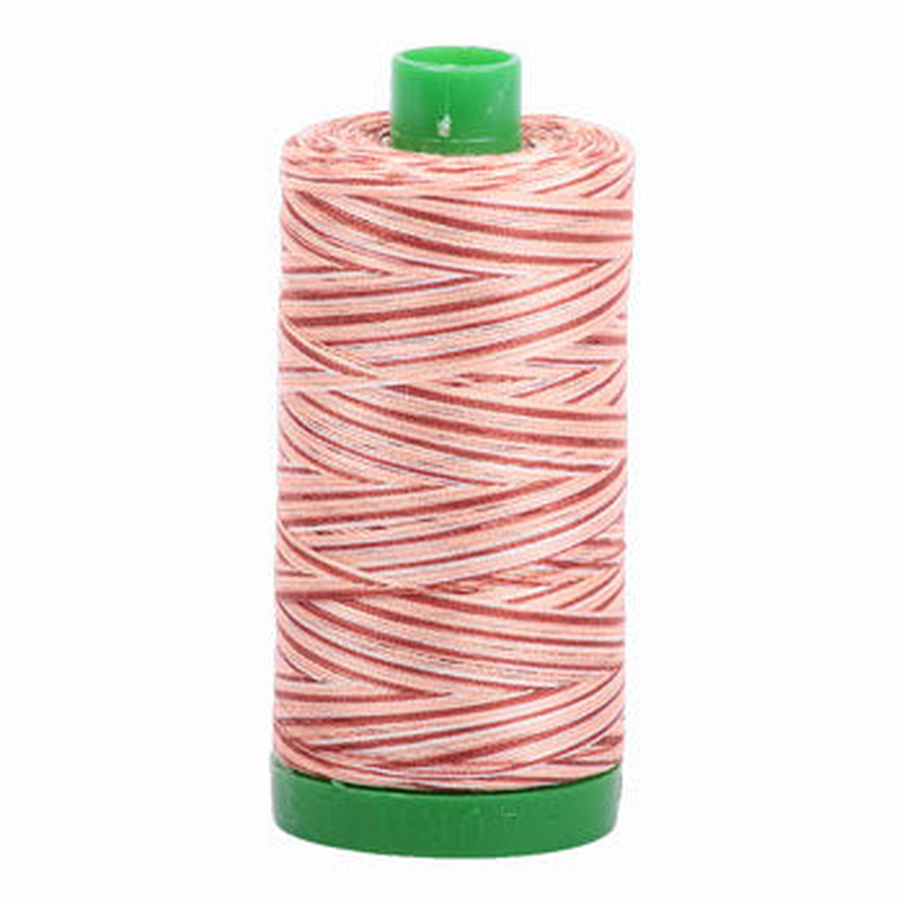 Aurifil embroidery thread spool in Cinnamon Sugar (4656) - 40wt 1000m