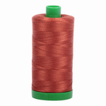 Aurifil embroidery thread spool in Copper (2350) - 40wt 1000m