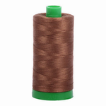 Aurifil embroidery thread spool in Dark Antique Gold (2372) - 40wt 1000m