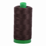 Aurifil embroidery thread spool in Dark Brown (5024) - 40wt 1000m