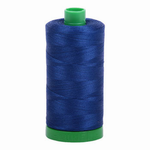Aurifil embroidery thread spool in Dark Delft Blue (2780) - 40wt 1000m