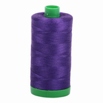 Aurifil embroidery thread spool in Dark Violet (2582) - 40wt 1000m