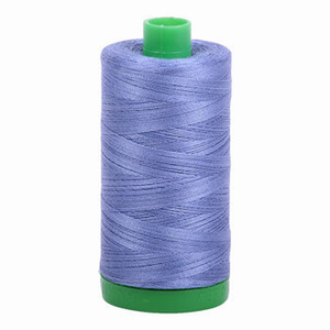 Aurifil embroidery thread spool in Dusty Blue Violet (2525) - 40wt 1000m