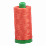 Aurifil embroidery thread spool in Dusty Orange (1154) - 40wt 1000m
