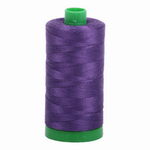 Aurifil embroidery thread spool in Eggplant (4225) - 40wt 1000m