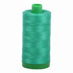 Aurifil embroidery thread spool in Emerald (2865) - 40wt 1000m