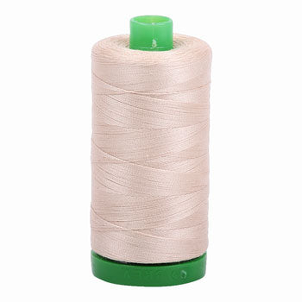 Aurifil embroidery thread spool in Ermine (2312) - 40wt 1000m