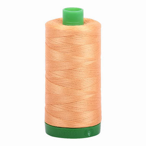 Aurifil embroidery thread spool in Golden Honey (2214) - 40wt 1000m