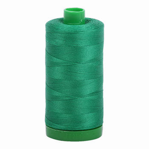 Aurifil embroidery thread spool in Green (2870) - 40wt 1000m