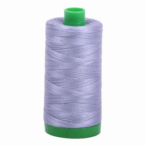 Aurifil embroidery thread spool in Grey Violet (2524) - 40wt 1000m
