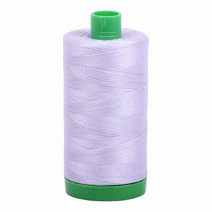 Aurifil embroidery thread spool in Iris (2560) - 40wt 1000m
