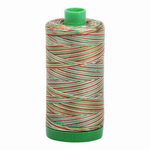 Aurifil embroidery thread spool in Leaves (4650) - 40wt 1000m