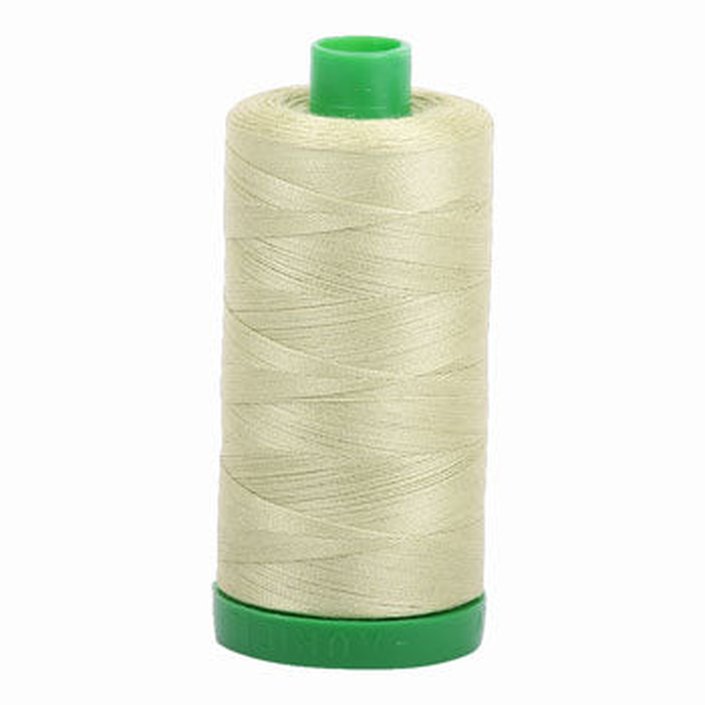 Aurifil embroidery thread spool in Light Avocado (2886) - 40wt 1000m