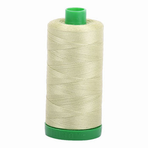 Aurifil embroidery thread spool in Light Avocado (2886) - 40wt 1000m