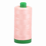 Aurifil embroidery thread spool in Light Blush (2420) - 40wt 1000m