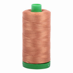 Aurifil embroidery thread spool in Light Chestnut (2330) - 40wt 1000m