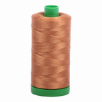 Aurifil embroidery thread spool in Light Cinnamon (2335) - 40wt 1000m