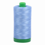 Aurifil embroidery thread spool in Light Delft Blue (2720) - 40wt 1000m