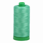 Aurifil embroidery thread spool in Light Emerald (2860) - 40wt 1000m