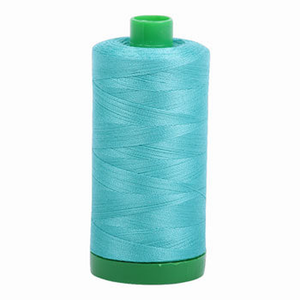 Aurifil embroidery thread spool in Light Jade (1148) - 40wt 1000m