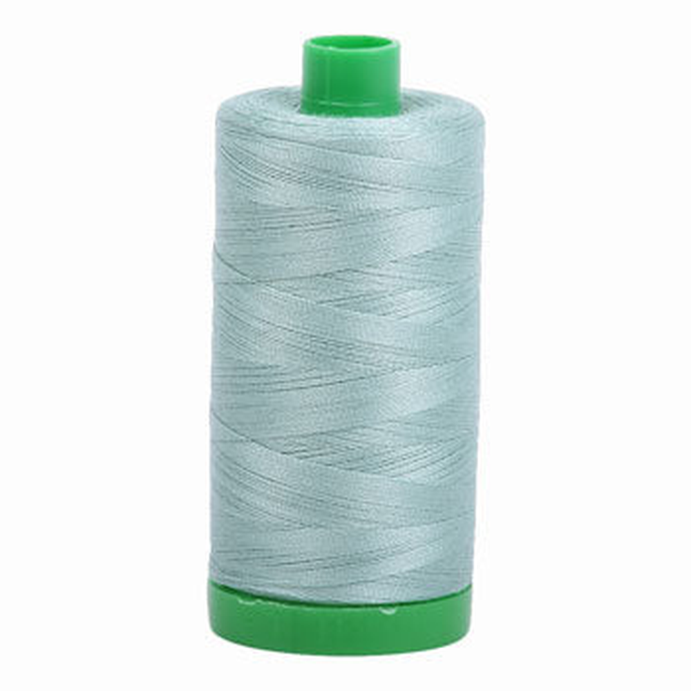 Aurifil embroidery thread spool in Light Juniper (2845) - 40wt 1000m