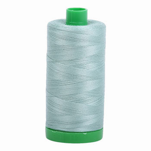 Aurifil embroidery thread spool in Light Juniper (2845) - 40wt 1000m