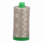 Aurifil embroidery thread spool in Light Kakhy Green (2900) - 40wt 1000m