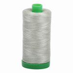 Aurifil embroidery thread spool in Light Laurel Green (2902) - 40wt 1000m