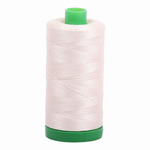 Aurifil embroidery thread spool in Light Sand (2000) - 40wt 1000m