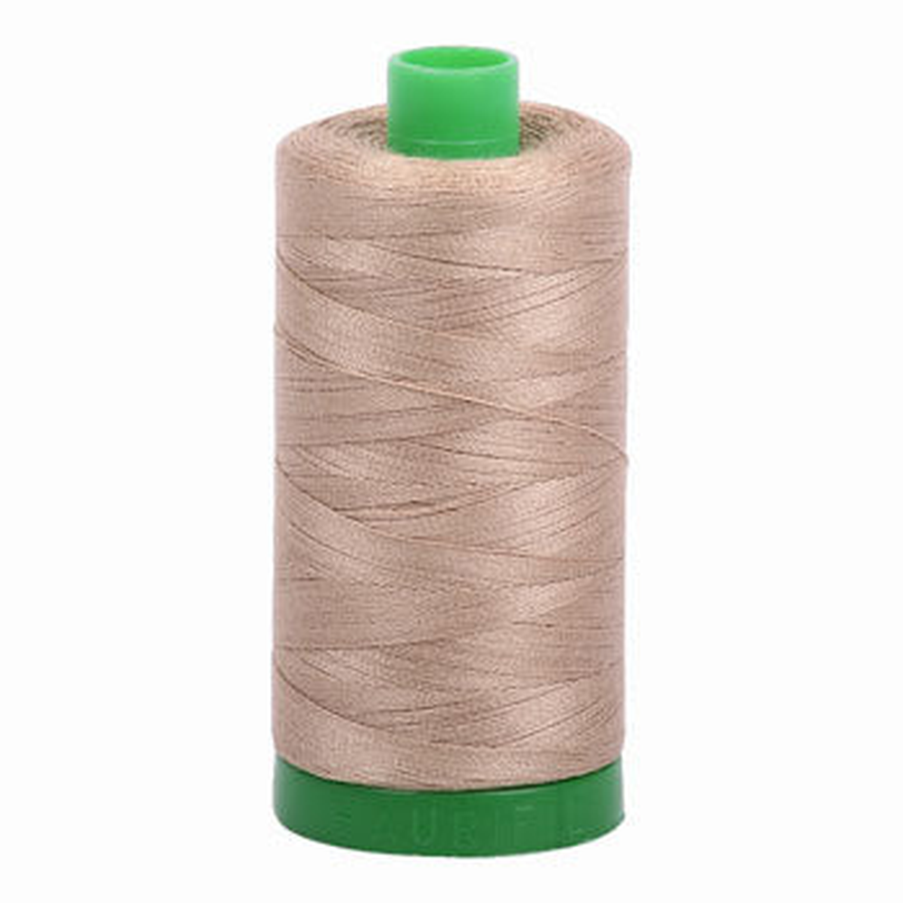 Aurifil embroidery thread spool in Linen (2325) - 40wt 1000m