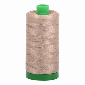 Aurifil embroidery thread spool in Linen (2325) - 40wt 1000m