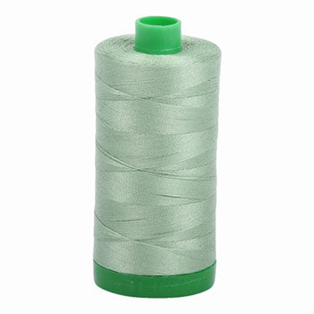 Aurifil embroidery thread spool in Loden Green (2840) - 40wt 1000m