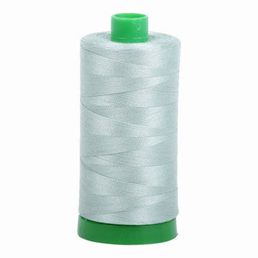 Aurifil embroidery thread spool in Marine Water (5014) - 40wt 1000m