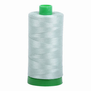 Aurifil embroidery thread spool in Marine Water (5014) - 40wt 1000m