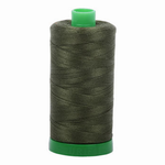 Aurifil embroidery thread spool in Medium Green (5023) - 40wt 1000m