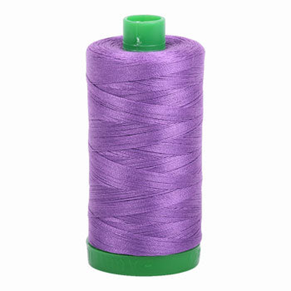 Aurifil embroidery thread spool in Medium Lavender (2540) - 40wt 1000m