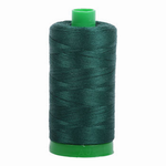 Aurifil embroidery thread spool in Medium Spruce (2885) - 40wt 1000m