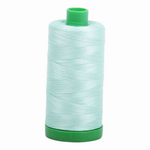 Aurifil embroidery thread spool in Mint (2830) - 40wt 1000m