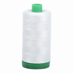Aurifil embroidery thread spool in Mint Ice (2800) - 40wt 1000m