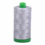 Aurifil embroidery thread spool in Mist (2606) - 40wt 1000m